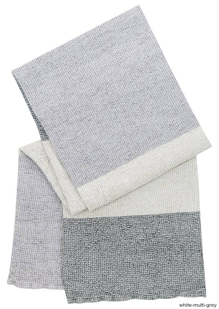 TERVA bath towel (white warp) - LAPUAN KANKURIT（ラプアンカンクリ）