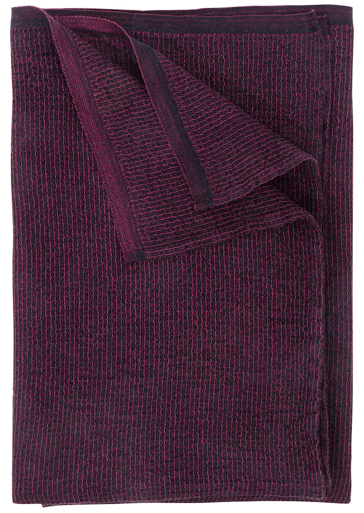 TERVA bath towel, narrow（black warp） - LAPUAN KANKURIT（ラプアン