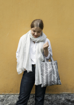 LEMPI　stole 35x200cm