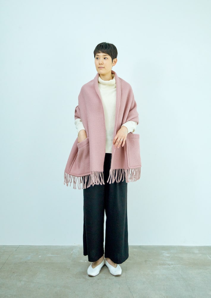 UNI pocket shawl （sakura） - LAPUAN KANKURIT（ラプアンカンクリ）