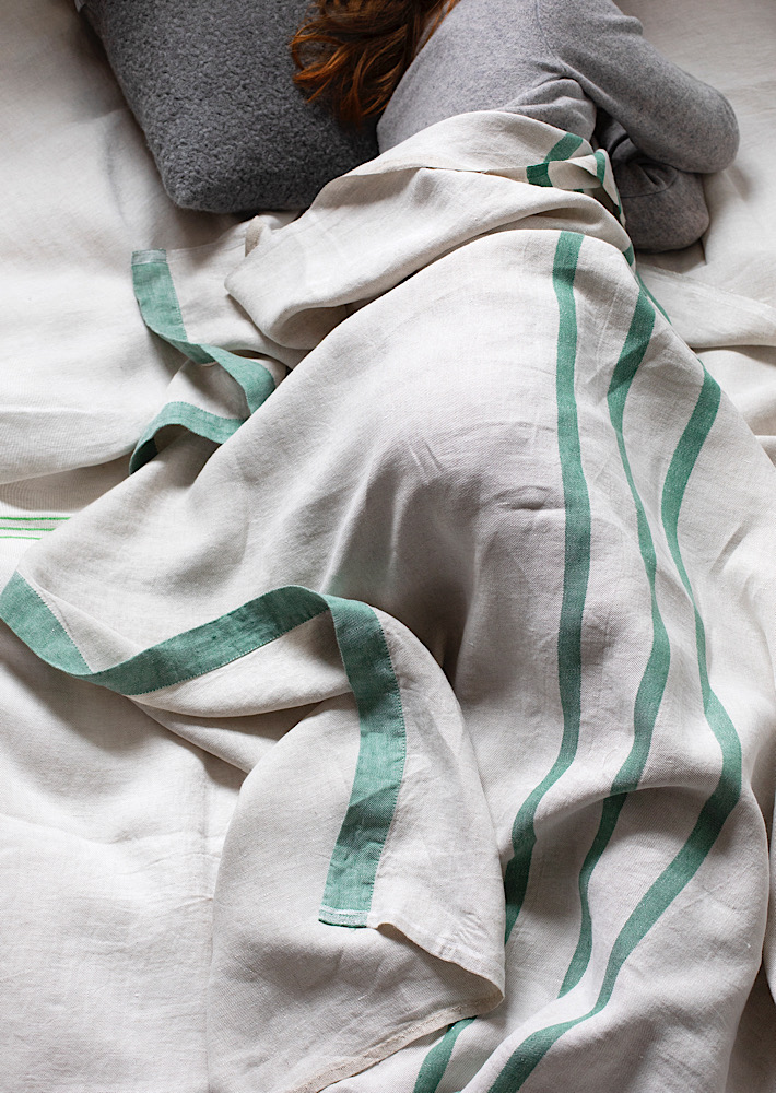 USVA linen blanket 150x260cm - LAPUAN KANKURIT（ラプアンカンクリ）