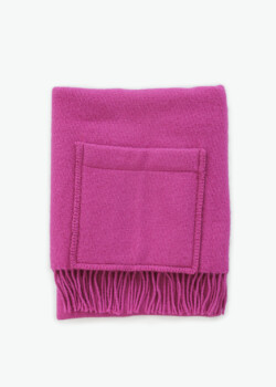 UNI　pocket shawl（berry pink）のサムネイル