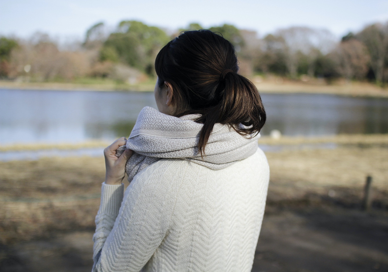 MERINO WOOL SCARF 2020 fall & winterのイメージ画像