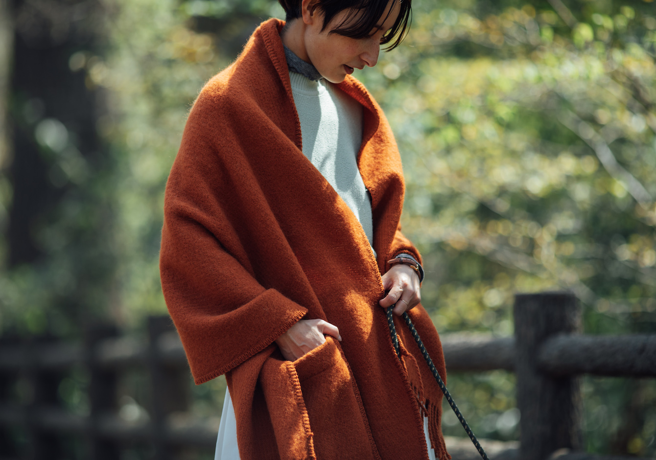 UNI Pocket Shawl / colors from Scandinavian natureのイメージ画像